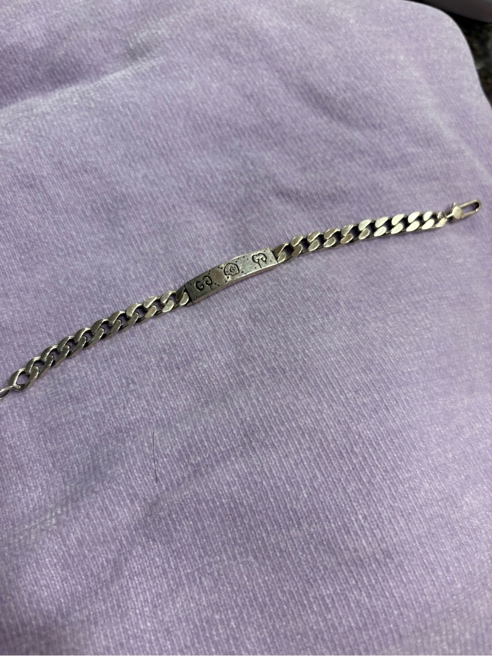 Gucci Ghost Skull bracelet size 17